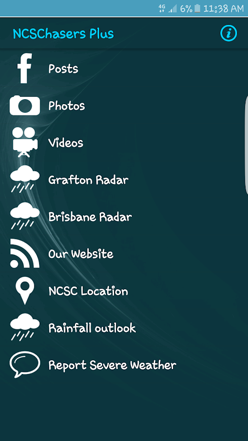 Android application NCSChasers Plus screenshort