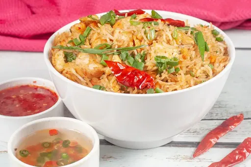 Chicken Singapore Fried Rice