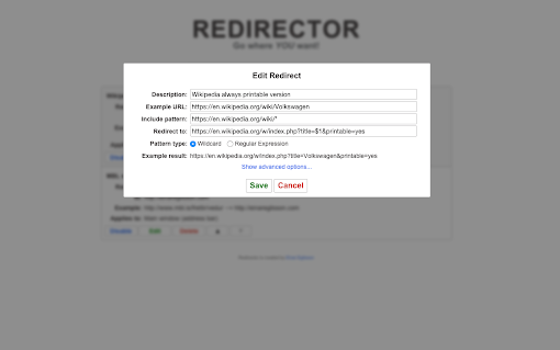 Redirector