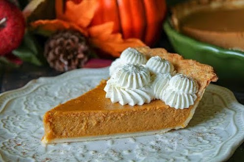 Apple Butter Pumpkin Pie