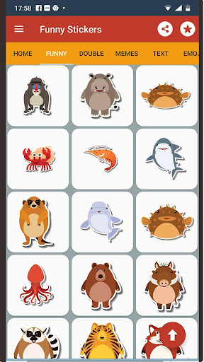 Funny GIF Stickers and emojis