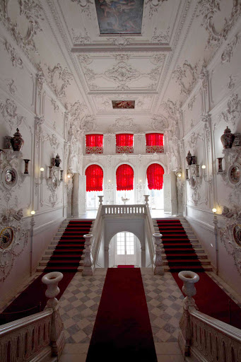 Inside Catherine Palace in Pushkin, Russia.