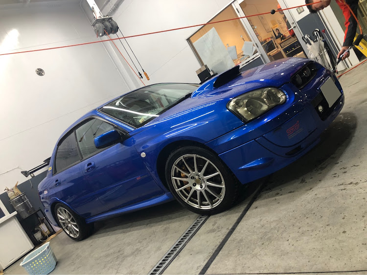 インプレッサ WRX STIのコロナウイルスに負けるな・車高調整に関するカスタム事例の投稿画像1枚目