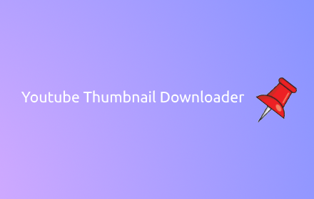 Youtube™ Thumbnail Downloader chrome extension