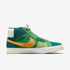 sb zoom blazer mid premium aloe verde / rainforest / spinatch green / university gold