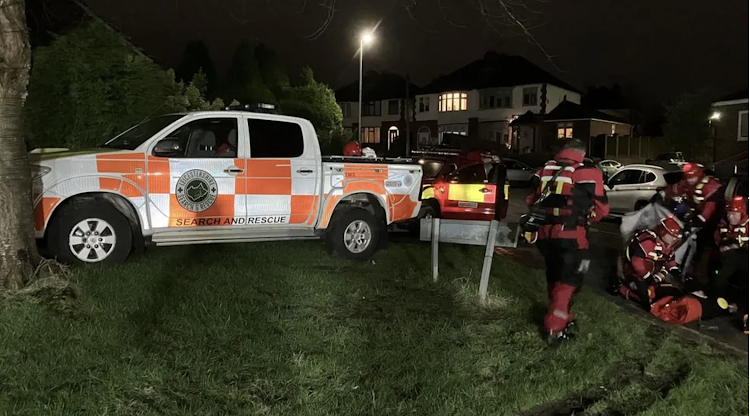 A search is under way in the River Soar