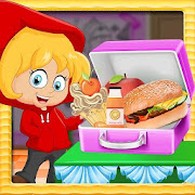 Cheese Burger Cooking Game – Lunchbox maker Game  Icon