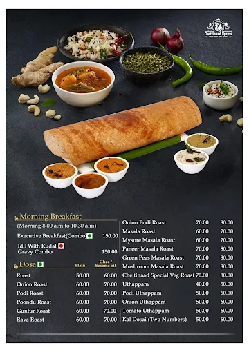 Chettinaad Xpress menu 