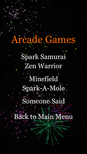 Screenshot Fireworks Arcade