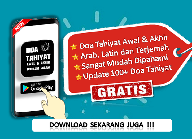 Download Doa Tahiyat Awal Akhir Sebelum Salam Lengkap Apk