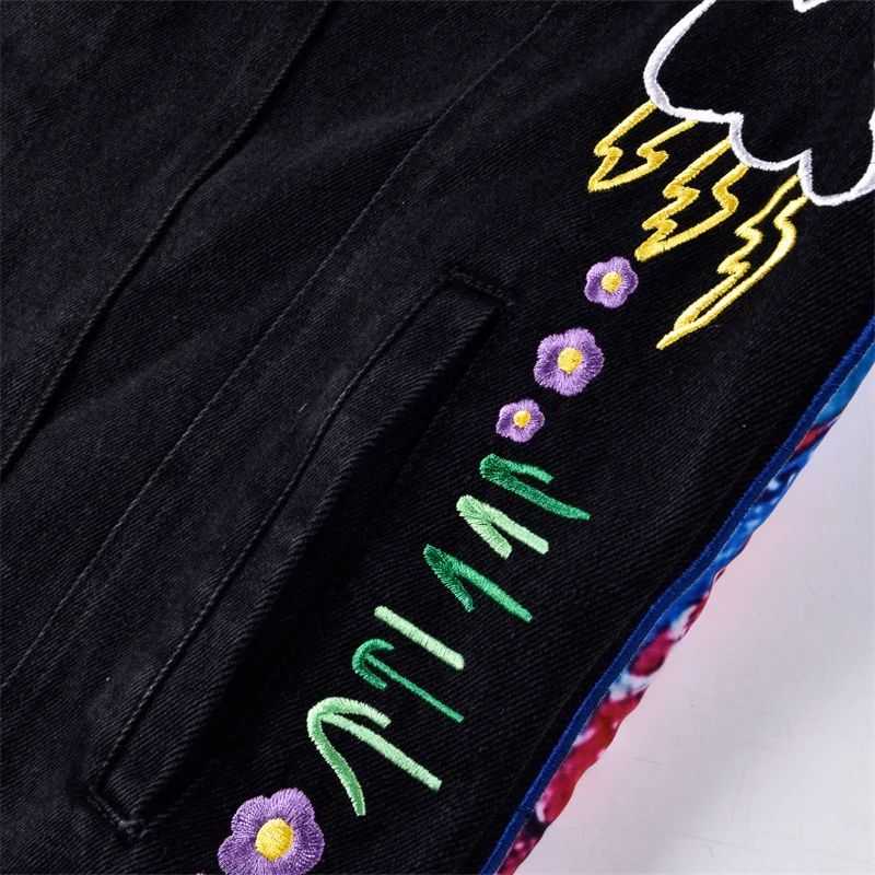 Title 10, Invincible Heavy Industries Embroidered Denim J...