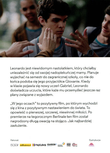 Tył ulotki filmu 'W jego oczach'