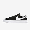 sb zoom blazer low pro gt black / black / gum light brown / white