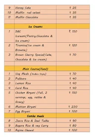 Brown Cherry menu 2