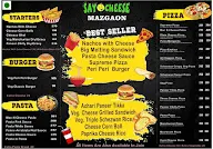 Say Cheese menu 1