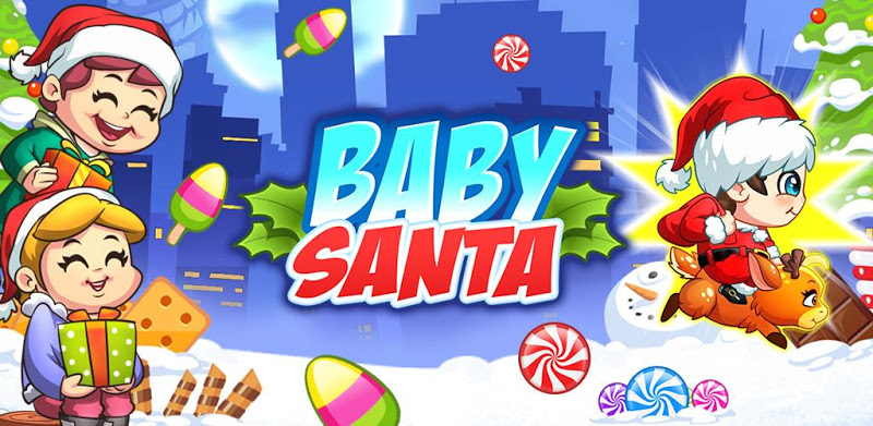 Baby Santa Claus Christmas Run