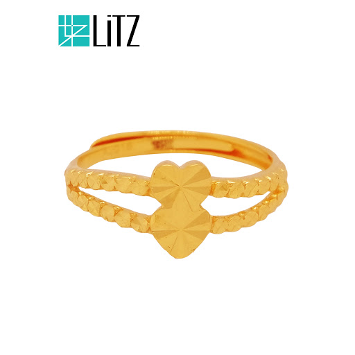 LITZ 916 (22K) Gold Ring GR0091