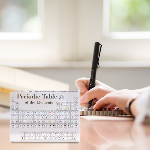 Title 7, Acrylic Periodic Table Shows Childrens Education