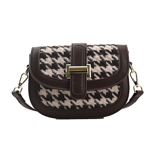 Title 6, Checked Houndstooth Personalized Daily Commuter...