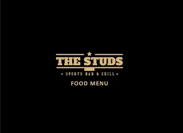 The Studs Sports Bar & Grill menu 