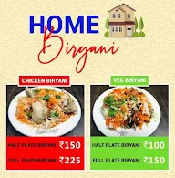 Home Briyani menu 1