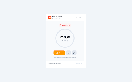 FocusGuard - Pomodoro Timer & Break Reminder screenshot 2