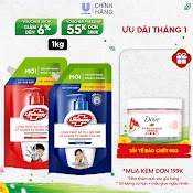 Nước Rửa Tay Sạch Khuẩn Lifebuoy Dạng Túi 1Kg