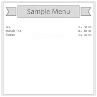 Pappu Tea Stall menu 1