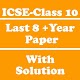 Download ICSE Class 10 Previous Year Paper with Solution For PC Windows and Mac 1.0