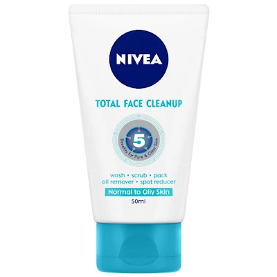 Nivea Pure Effect Total Face Cleanup - 50 ml