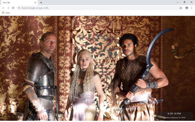 Jorah Mormont New Tab & Wallpapers Collection