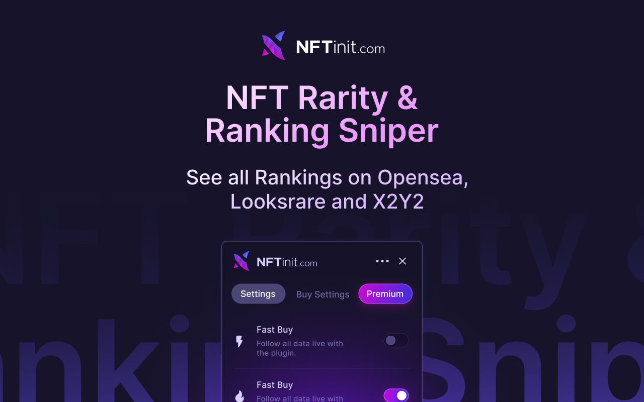 NFTinit.com - NFT Rarity & Ranking Sniper Preview image 7