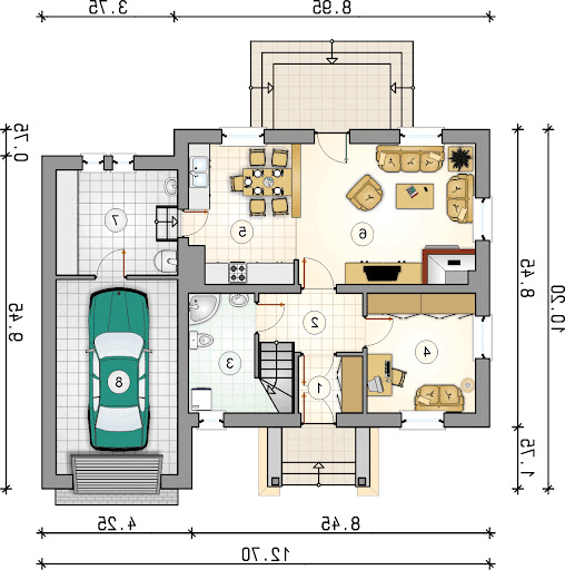 Walczyk Bis - Rzut parteru