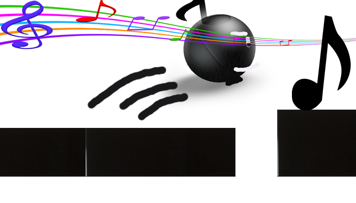 Eighth Note 3D Screen 3
