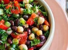 Balela is a middle-eastern style salad.... oh so good and is sold at Trader Joe's.... this is healthy and fresh and a hit at any party or meal.
...enjoy and live healthy.... cheers.. Marti 