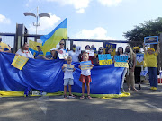 The Ukrainian association of SA on Tuesday held a peaceful protest outside Dirco's offices in Pretoria and Cape Town.