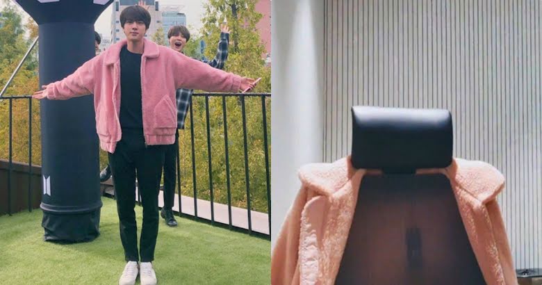 BTS Jin's Pink Jacket Becomes A Staple Piece In Big Hit's 