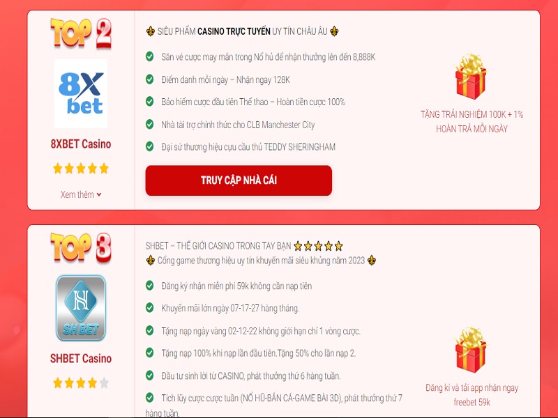 Kingbets.top - Trang chọn lọc và xếp hạng các nhà cái uy tín hiện nay