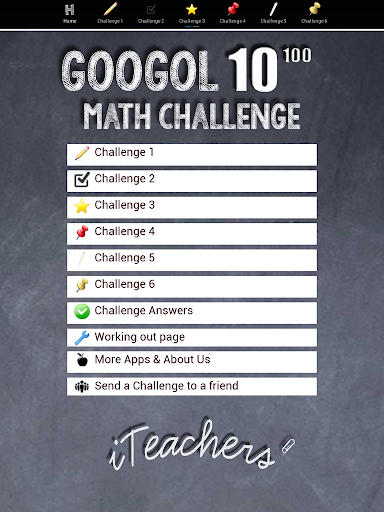 Googol Math Challenge