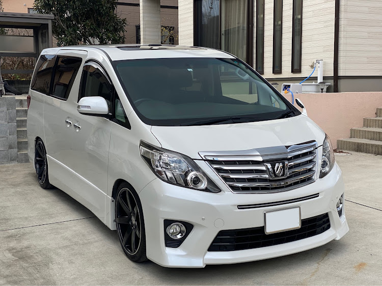 アルファードのANH20・20アルファード・ホイール交換・納車に関するカスタム事例の投稿画像1枚目