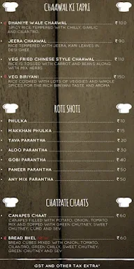 Charu Ki Tapri menu 2