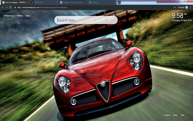 Alfa Romeo HD Wallpapers Sports Cars Nueva pestaña