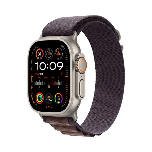 Đồng hồ Apple Watch Ultra 2 4G 49mm (Vỏ Titan Dây Vải Indigo Alpine - M) (MRET3VN/A)