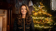 Catherine, Princess of Wales, records an introduction for the 'Royal Carols: Together At Christmas' broadcast at Westminster Abbey in London.