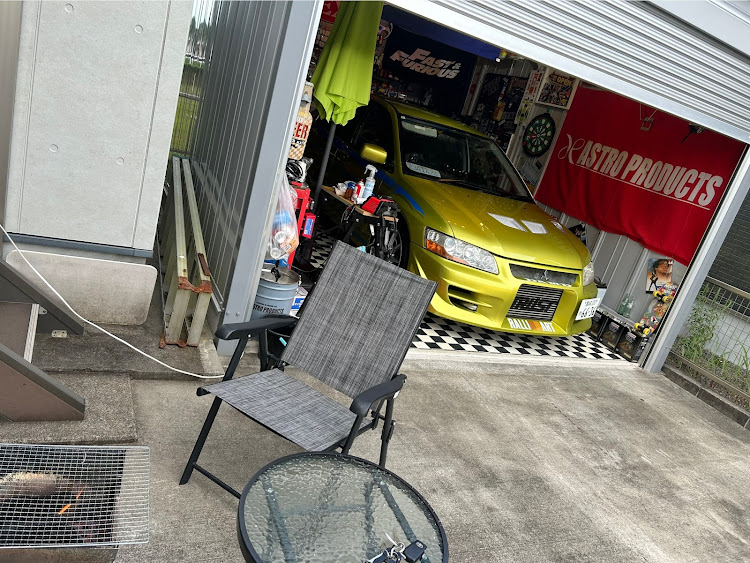 ランサーエボリューションの宮崎・ランエボ・クロスバイク・BBQ・バッテリーに関するカスタム事例の投稿画像1枚目