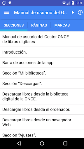 Gestor ONCE libros digitales