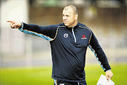 POINT BLANK: Waratahs coach Michael Cheika during a training session at Moore Park this week in Sydney ahead of the final against the Crusaders
