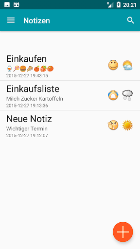 Notizen App Deutsch Passwort