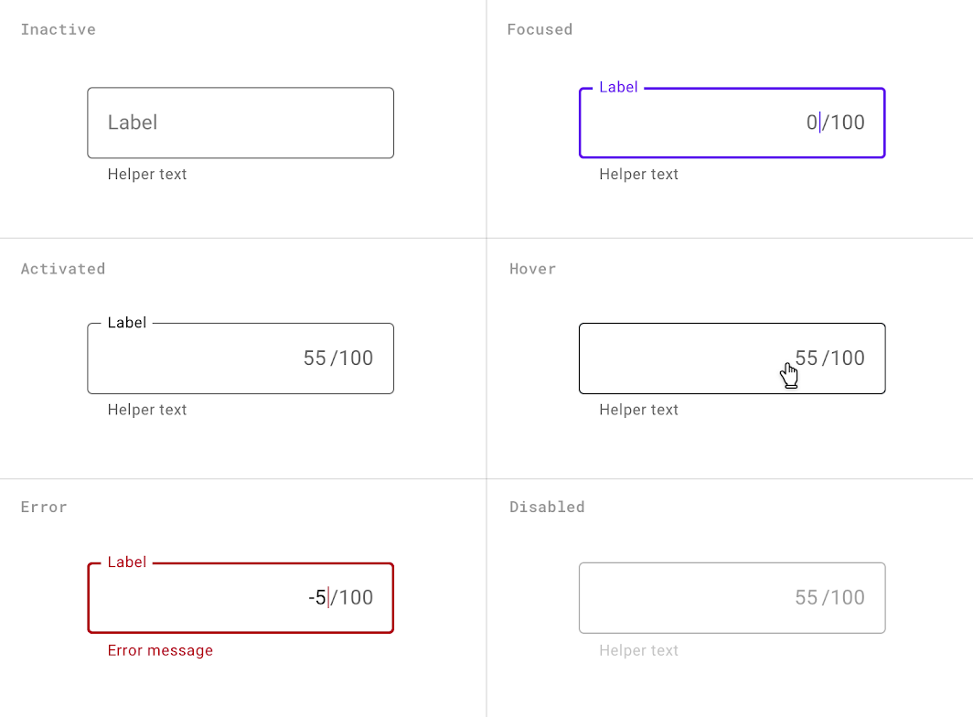 Text fields - 图53