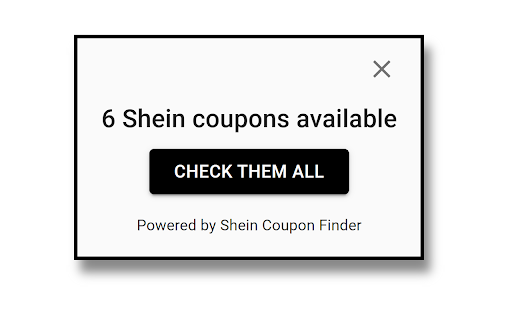 Shein coupons available CHECK THEM ALL Powered Shein Coupon Finder 